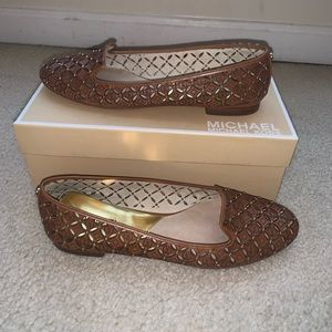 Michael Kors Gabriella Leather flats